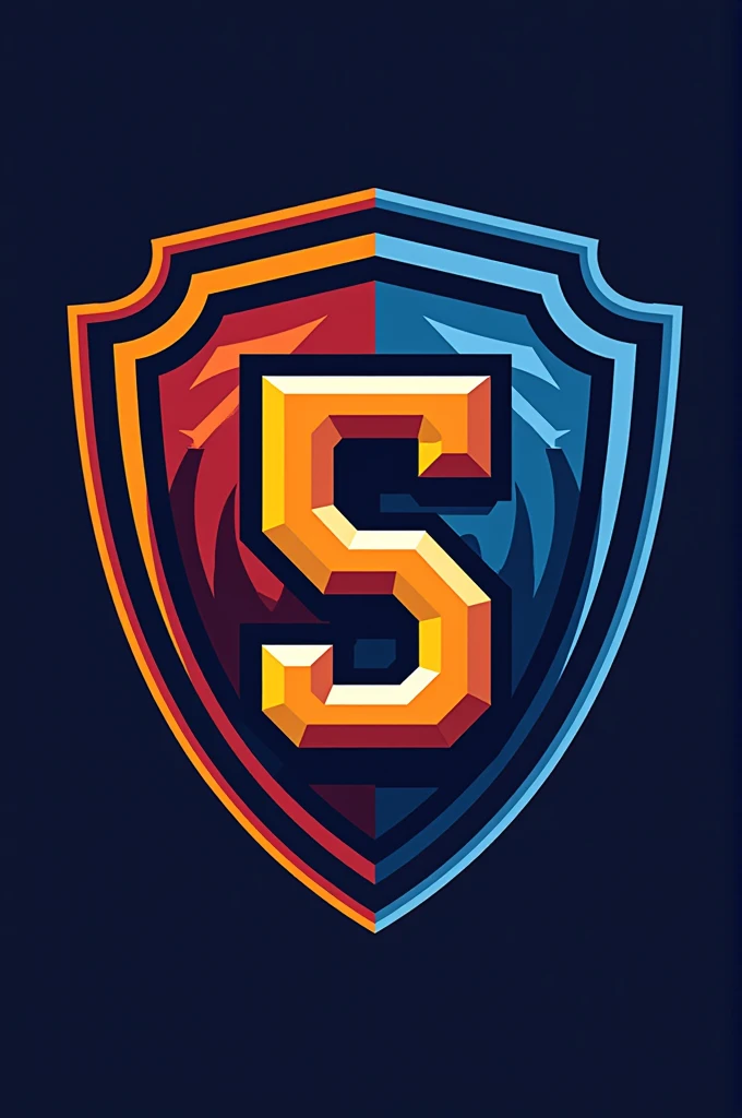 Youth team shield letters F and S
