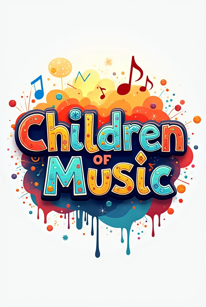 A music logo written children of music