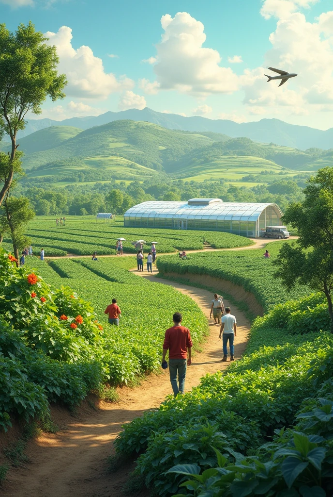 More productive and sustainable agriculture