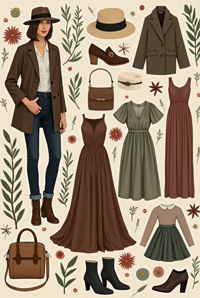 create a fashion inspiration board with the Theme theme: "Family Heritage: Styles that Tell Stories"