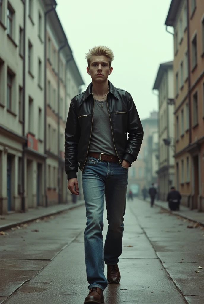 Young German in the 80s in East Germany 