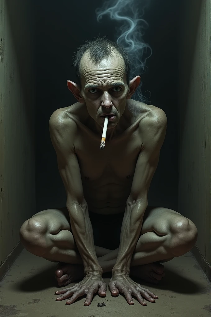 Make a picture about cigarette addiction
