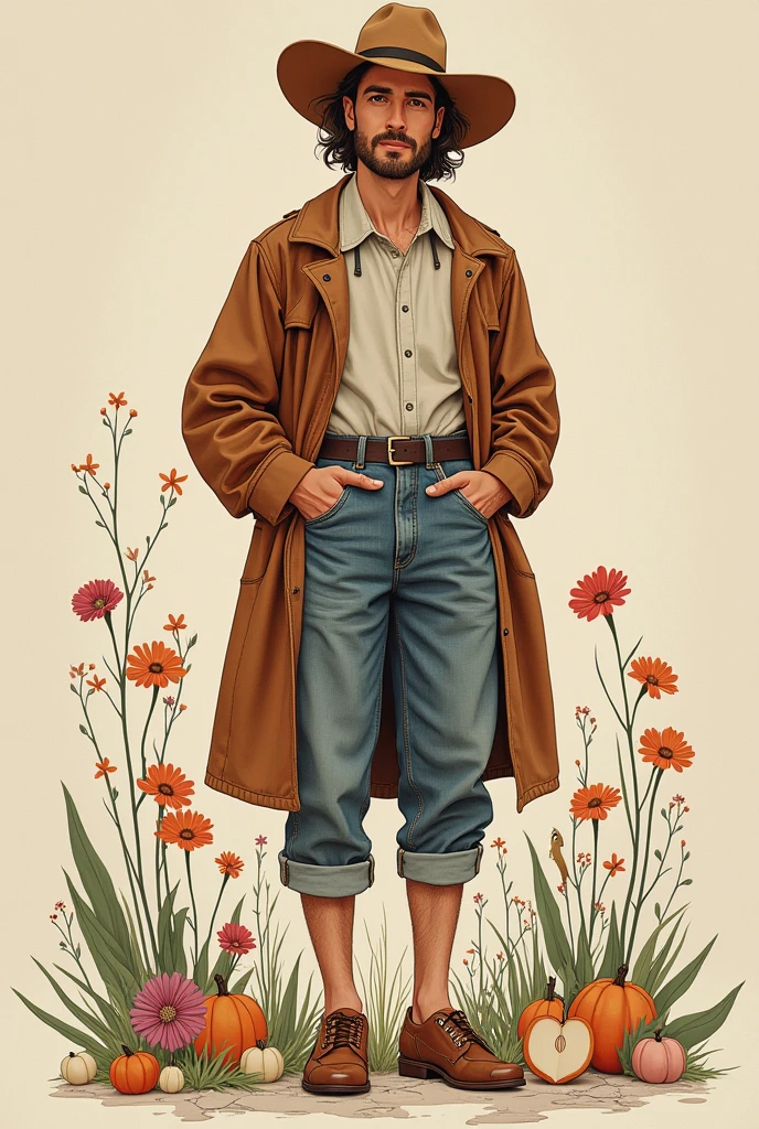 create a fashion inspiration board with the Theme theme: "Family Heritage: Styles that Tell Stories" only with symbols and colors