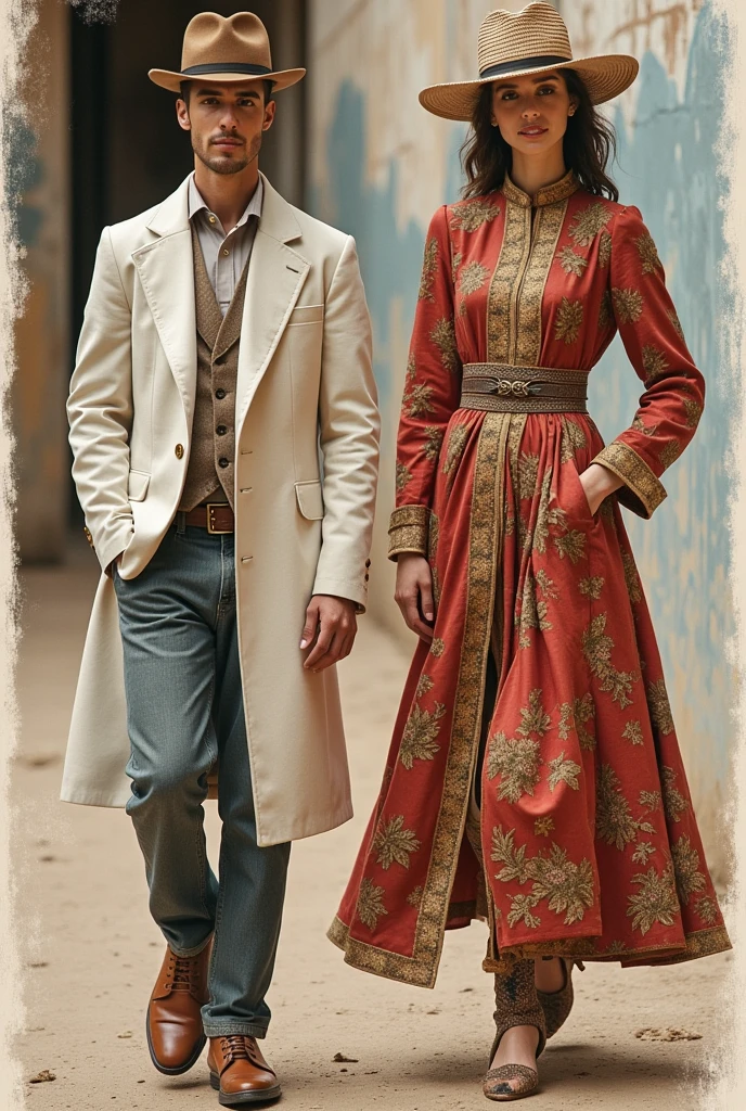 create a fashion inspiration board with the theme Theme: "Family Heritage: Styles that Tell Stories"