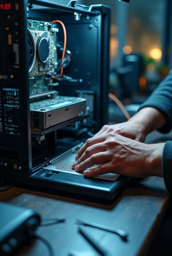 Computer maintenance photo 

