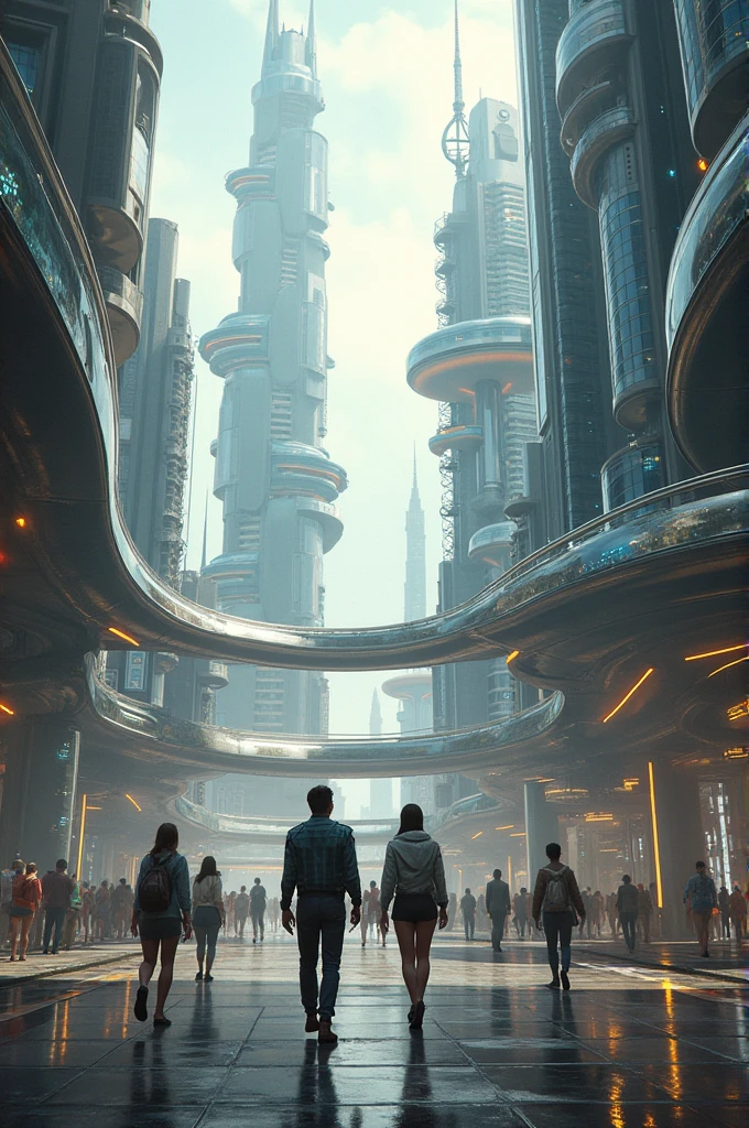 the future with new technologies 