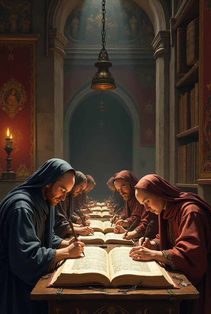 Medieval manuscripts environment