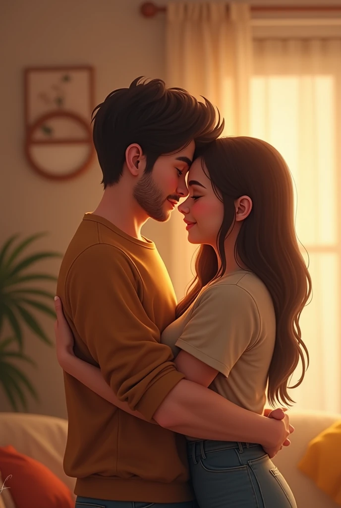 Hug two people