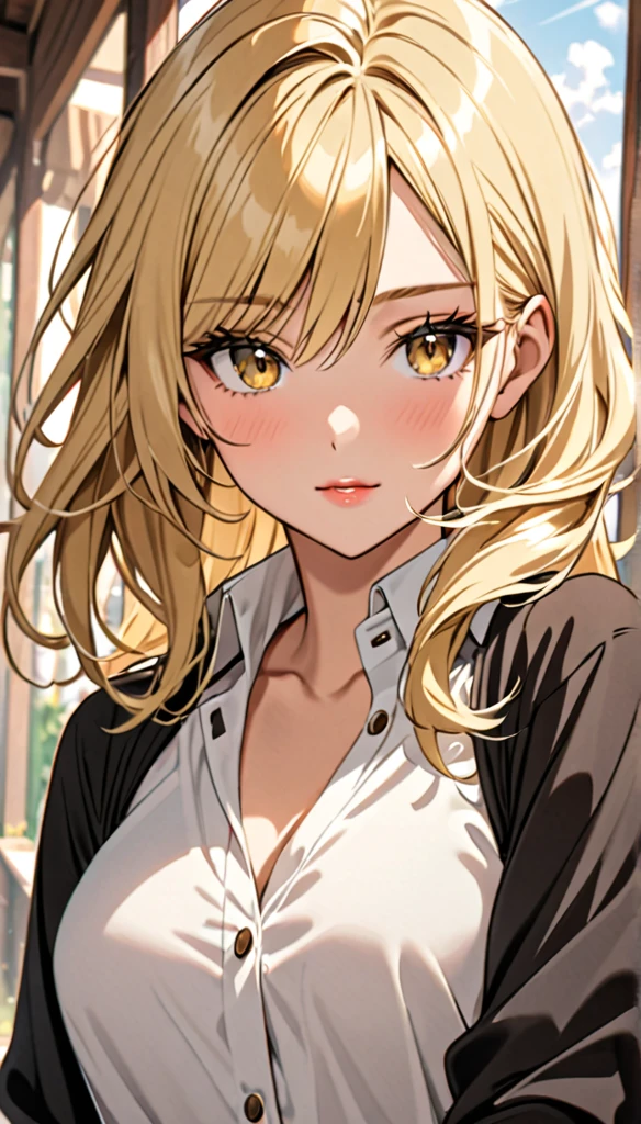 Beautiful and blond