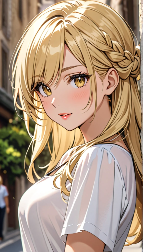 Beautiful and blond