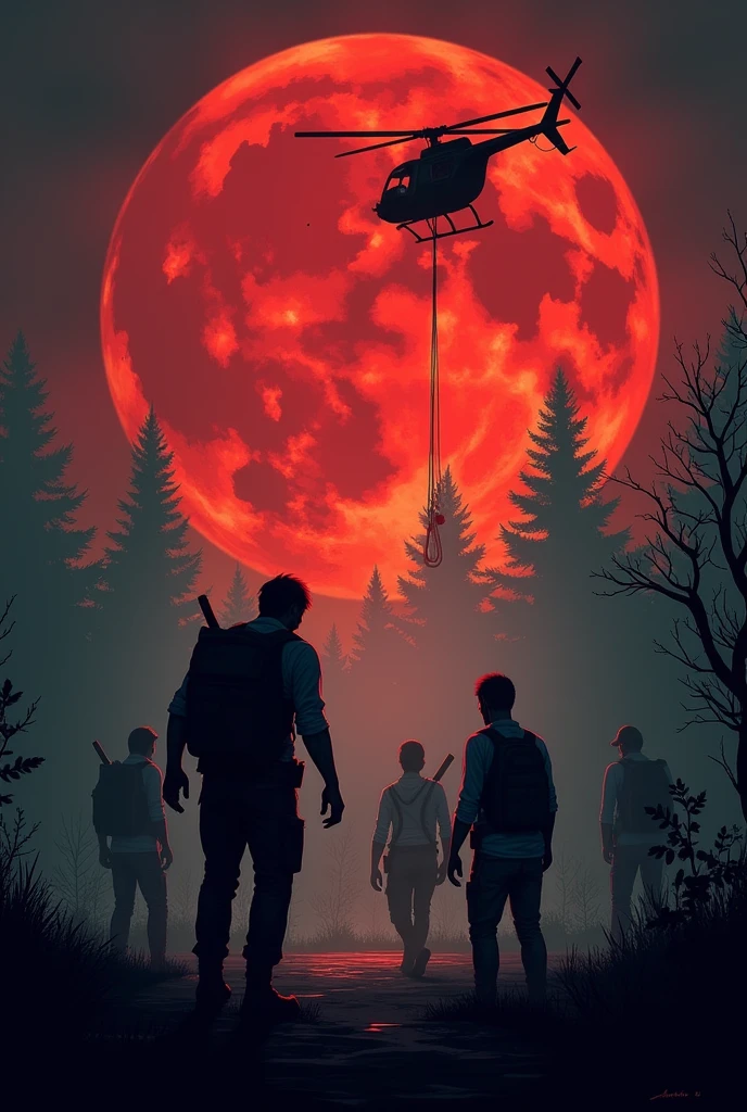 make it a little more realistic and cartoonish in style, based on the last of us, but on a scale of 1920x1080 and I want a blood moon, with survivors defending the base, it has to be a broad image, put a gyroscope a kind of helicopter made of scrap flying over the hordes of zombies 7 Days to Die is a unique open world game that combines first person shooter, survival horror, tower defense and RPG. Play the definitive open-world zombie survival RPG that came first. Navezgane is waiting for you!