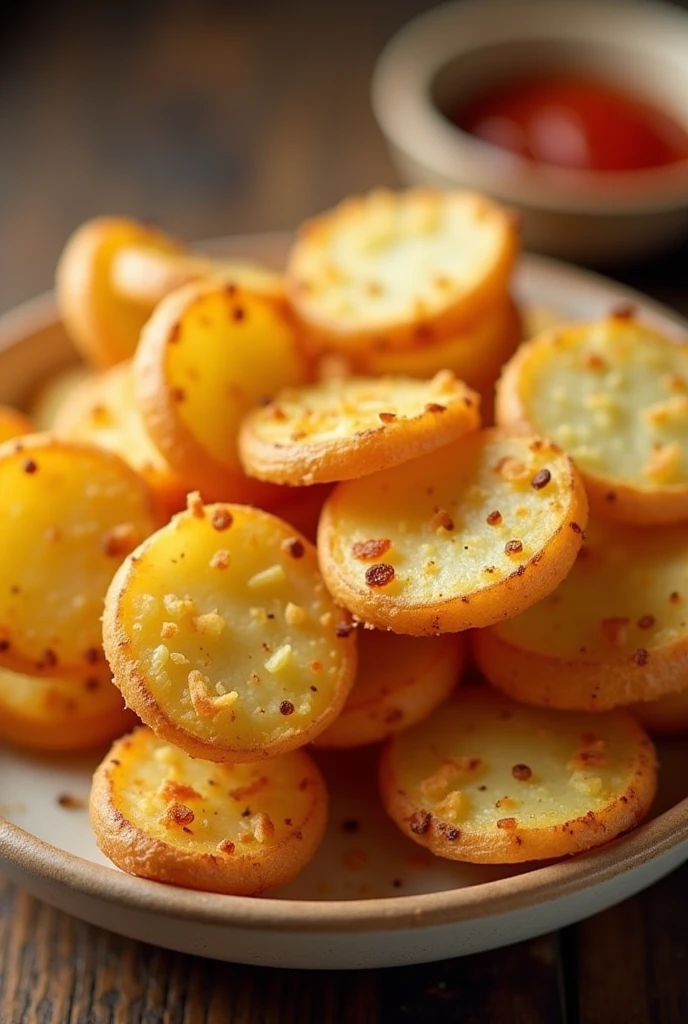 generate images of potato snacks