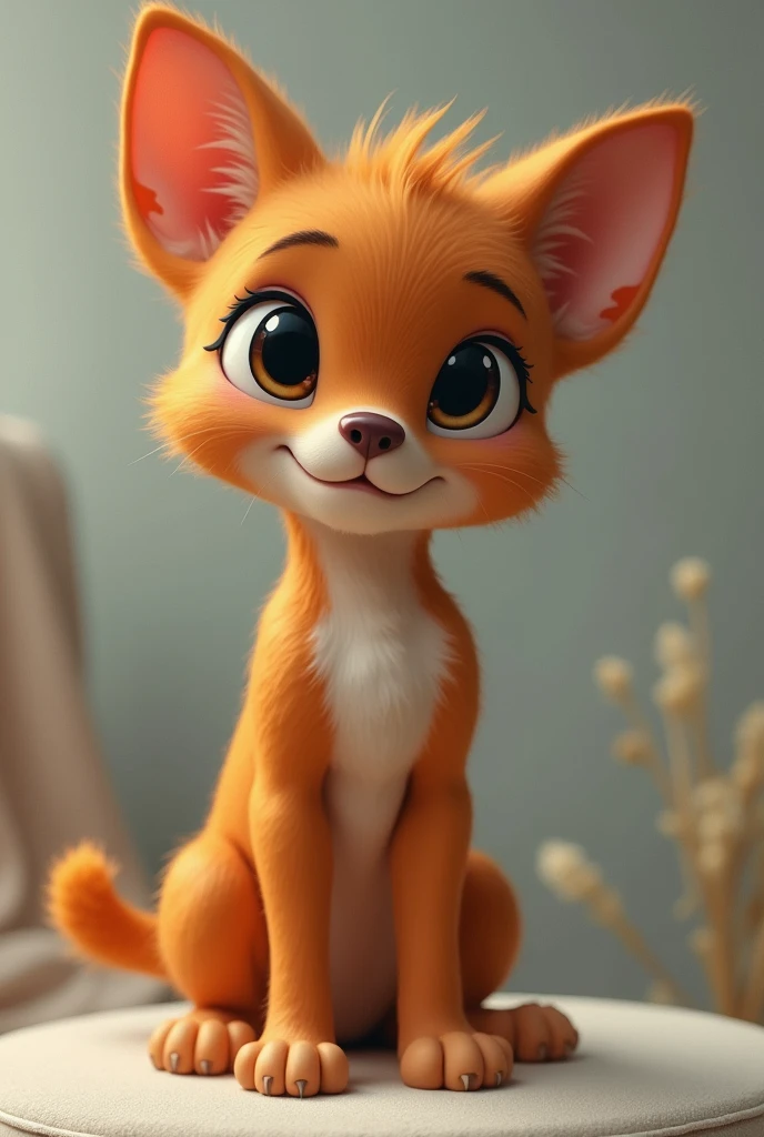A nude furry brittany chipette