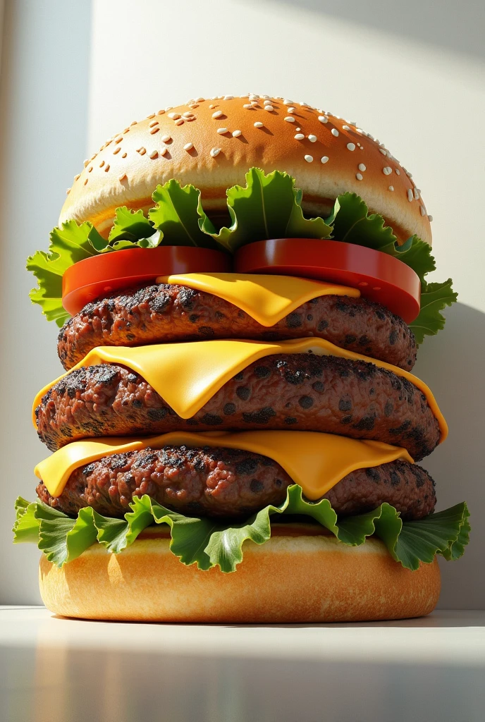 Giant hamburger