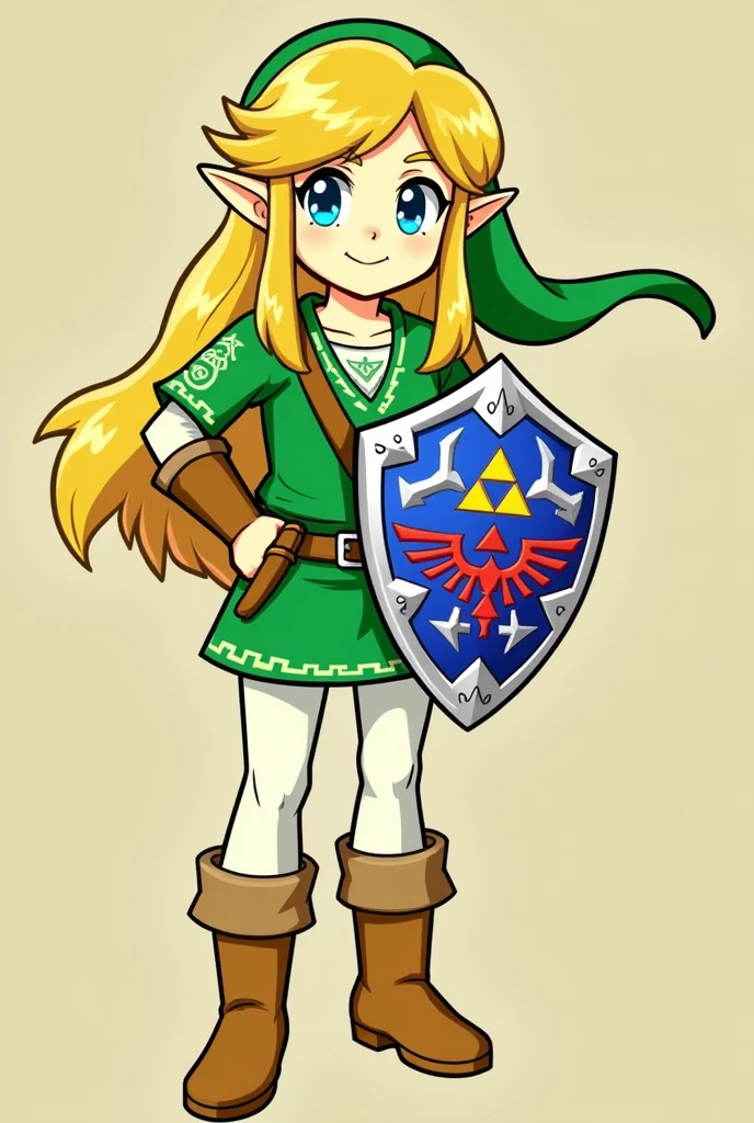 All links from all Zelda games protect Zelda