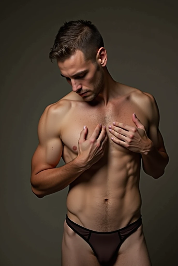 Man having gay sex