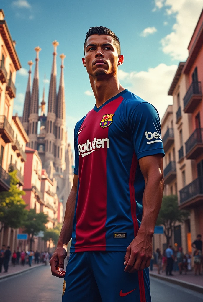 Cristiano Ronaldo in Barcelona 