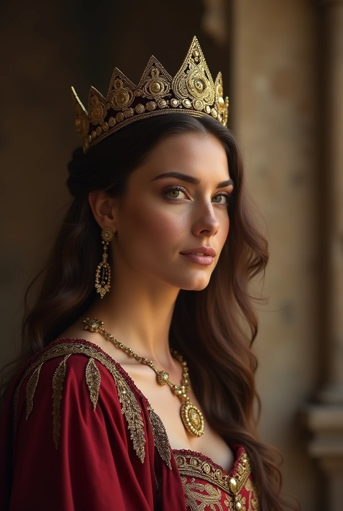 create a photo of queen ester from the bible