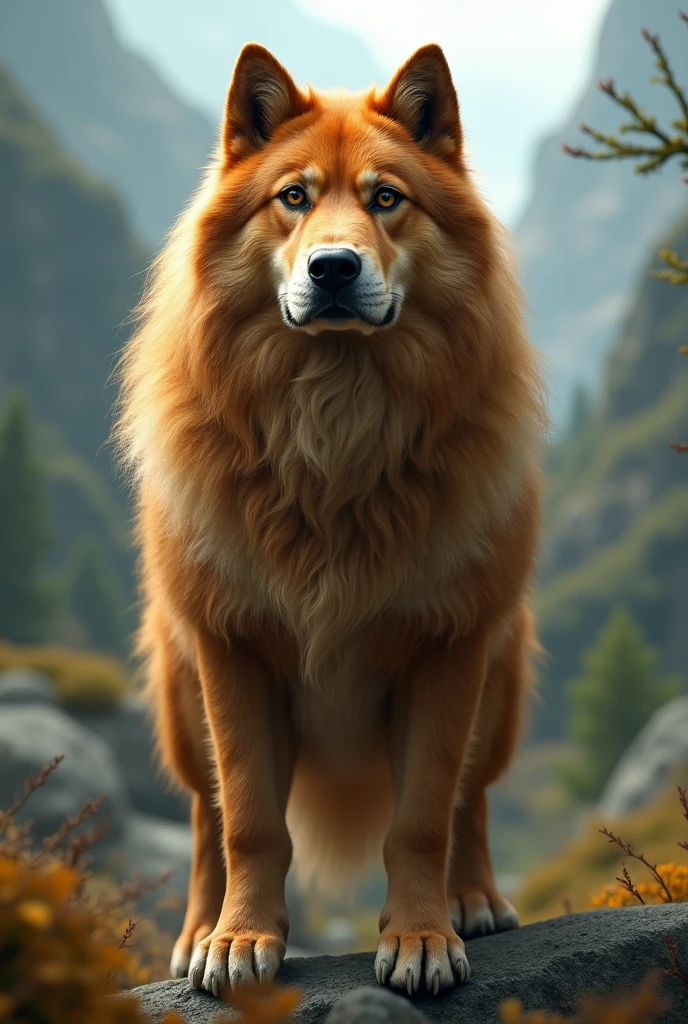 a dog