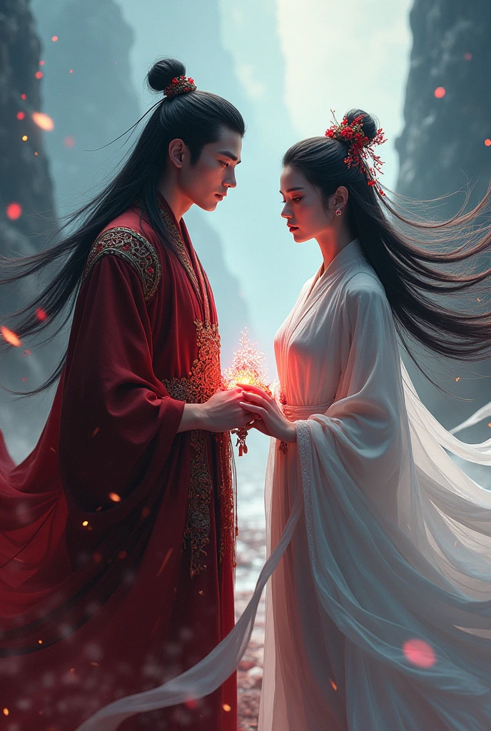 Luo binghe e Shen Qingqiu de The scum Villain self saving system