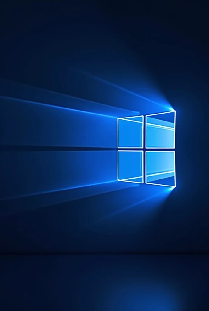 Make me a picture that is of computer cabinets, that have a blue and black gradient background
