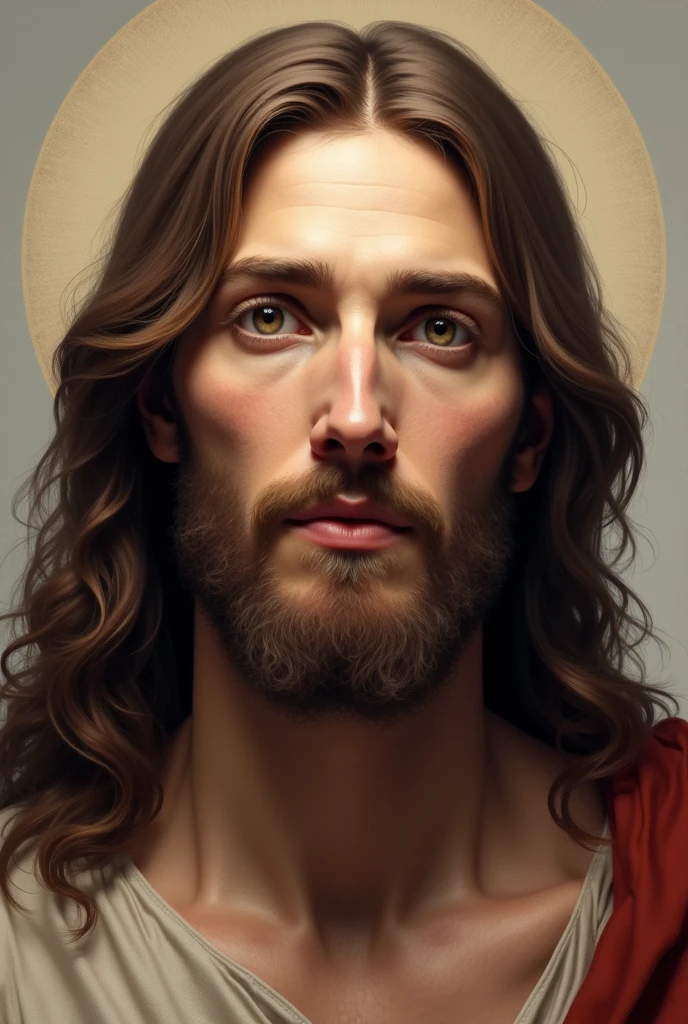 jesus , face detailed, looking at the camera, portraite, 8k hd, high qualiy