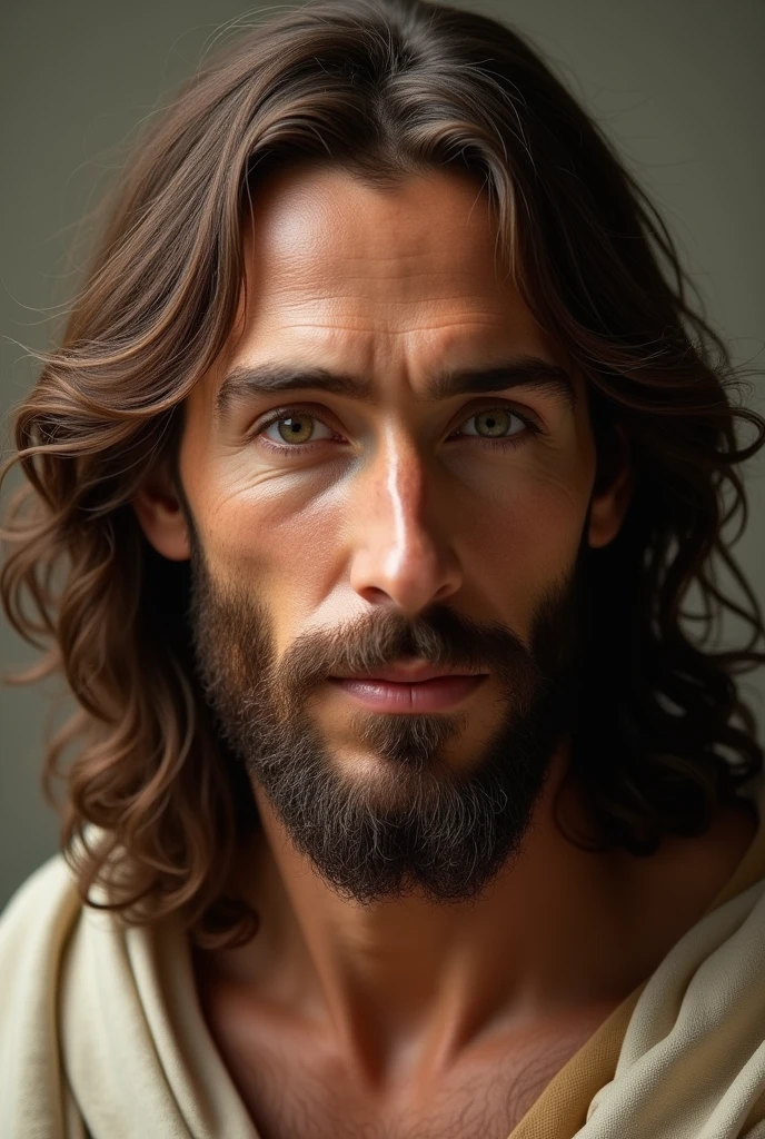 jesus , face detailed, looking at the camera, portraite, 8k hd, high qualiy