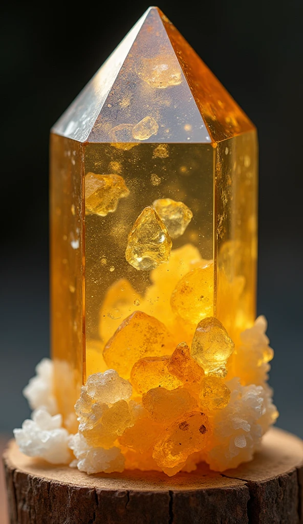realistic citrine quartz