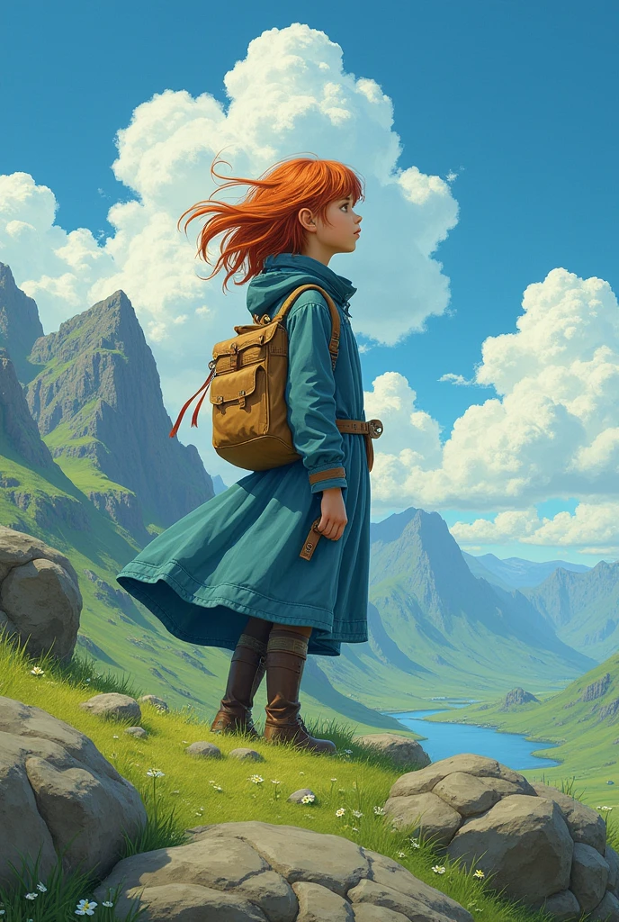 Nausicaä wind in the Valley of the Wind