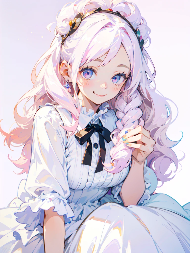 (masterpiece,Highest quality, Very detailed, beautiful, Exquisite, 16K, Full HD), ((smile,Happy:1.5)),get up,((Frills, Sparkling fluffy layered ball gown)), (Pink medium hair,Wavy Hair,Fluffy hair),(White skin,lavender eyes, Long eyelashes, Big eyes,Pale pink cheeks), (pastel colour,Fantasy art:1.2), (White Background:1.8),Facing forward,Upper Body,The body is facing forward.
hatsune miku, wear school, on all fours, big tits, showing the tongue