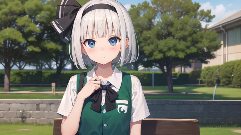 Konpaku Youmu shy person