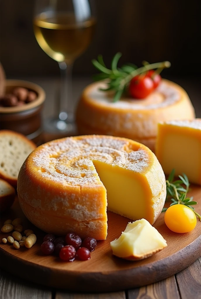 Matured with Gourmet Cheese for Restaurant Menu