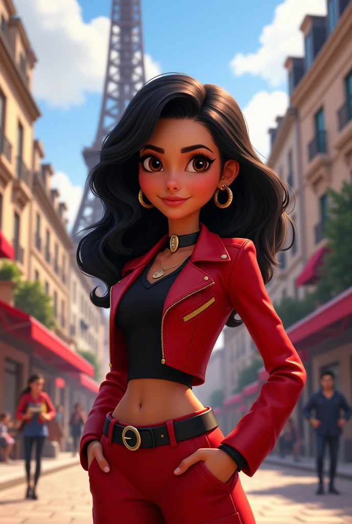 Daughter of Selena Quintanilla and Chris Perez in the universe of miraculous lady bug