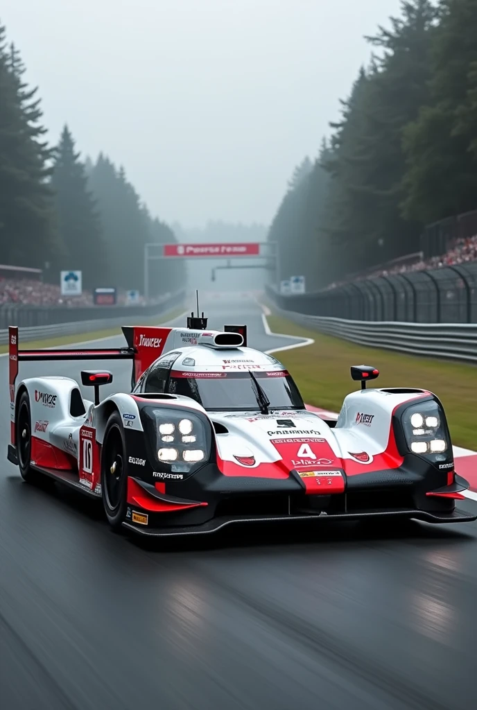 porsche 919 hybrid evo lmp1 en nurburgring
