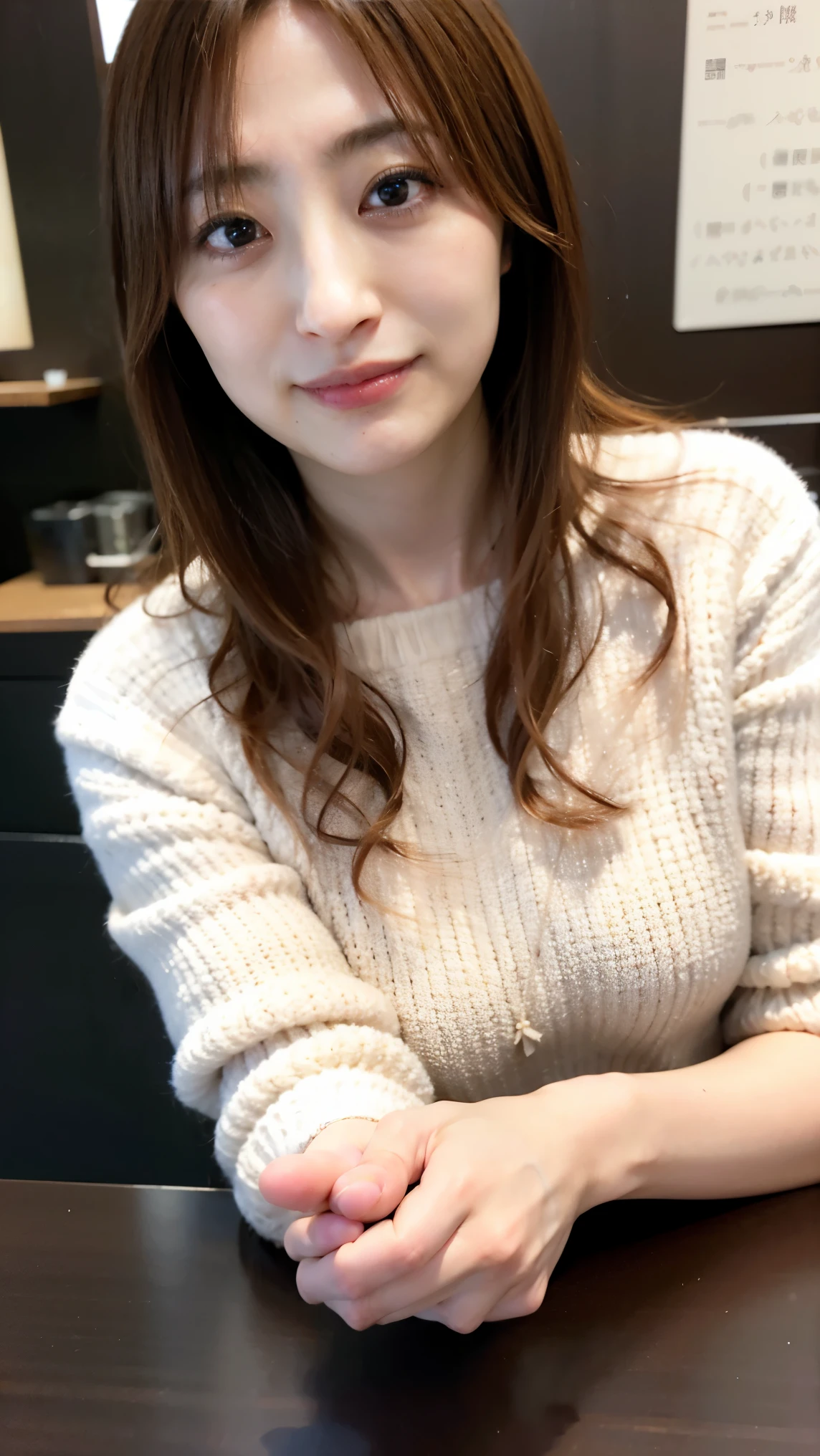 Everything modern:1.66, Cute Japanese Women Photos, smile, 20-year-old, Oil and hair palm for one-length straight hair:1.55, (photo Realistic:1.4), (hyper Realistic:1.4), (Realistic:1.3), (Smoother lighting:1.05), (Improving the quality of cinema lighting:0.9), 32K, 1 girl,20-year-oldの女の子, Realistic lighting, Backlight, The light shines on your face, Ray Tracing, (Bright light:1.2), (Improvement of quality:1.4), (Highest quality Realistic textured skin:1.4), fine grain, Detailed face,(smile:0), (Emphasis on face close-up:1.3), (Enhances the beauty of skin texture:1.1),((Extremely precise and accurate anatomy:1.0)), (Enhances the beauty of skin texture:1.1), Clean and glowing skin, mesh, thin:1.2, (Realistic:1.3), Realisticなライティング, (Smoother lighting:1.05), 32K, One Japanese woman, fine grain, Detailed face, (Film Grain:1.1),(Accentuates body lines:1.1), High resolution, Natural look, Kind eyes, Improves hair quality, Delicate light and shadow, Transparent muscles, Graceful pose, Beautiful Eyes, Sharp details, Soft light reflection, Beautiful contours, Delicate skin tone, Fine hair texture,Cute Japanese Women Photos,