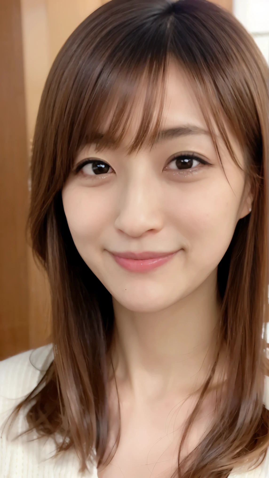Everything modern:1.66, Cute Japanese Women Photos, smile, 20-year-old, Oil and hair palm for one-length straight hair:1.55, (photo Realistic:1.4), (hyper Realistic:1.4), (Realistic:1.3), (Smoother lighting:1.05), (Improving the quality of cinema lighting:0.9), 32K, 1 girl,20-year-oldの女の子, Realistic lighting, Backlight, The light shines on your face, Ray Tracing, (Bright light:1.2), (Improvement of quality:1.4), (Highest quality Realistic textured skin:1.4), fine grain, Detailed face,(smile:0), (Emphasis on face close-up:1.3), (Enhances the beauty of skin texture:1.1),((Extremely precise and accurate ???????:1.0)), (Enhances the beauty of skin texture:1.1), Clean and glowing skin, mesh, thin:1.2, (Realistic:1.3), Realisticなライティング, (Smoother lighting:1.05), 32K, One Japanese woman, fine grain, Detailed face, (Film Grain:1.1),(Accentuates body lines:1.1), High resolution, Natural look, Kind eyes, Improves hair quality, Delicate light and shadow, Transparent muscles, Graceful pose, Beautiful Eyes, Sharp details, Soft light reflection, Beautiful contours, Delicate skin tone, Fine hair texture,Cute Japanese Women Photos,