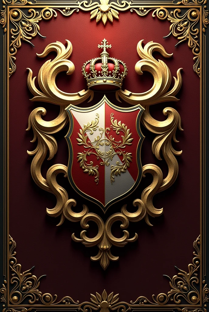 A coat of arms with the surname Vargas Carpio