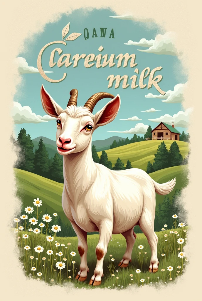 Labels for goat milk