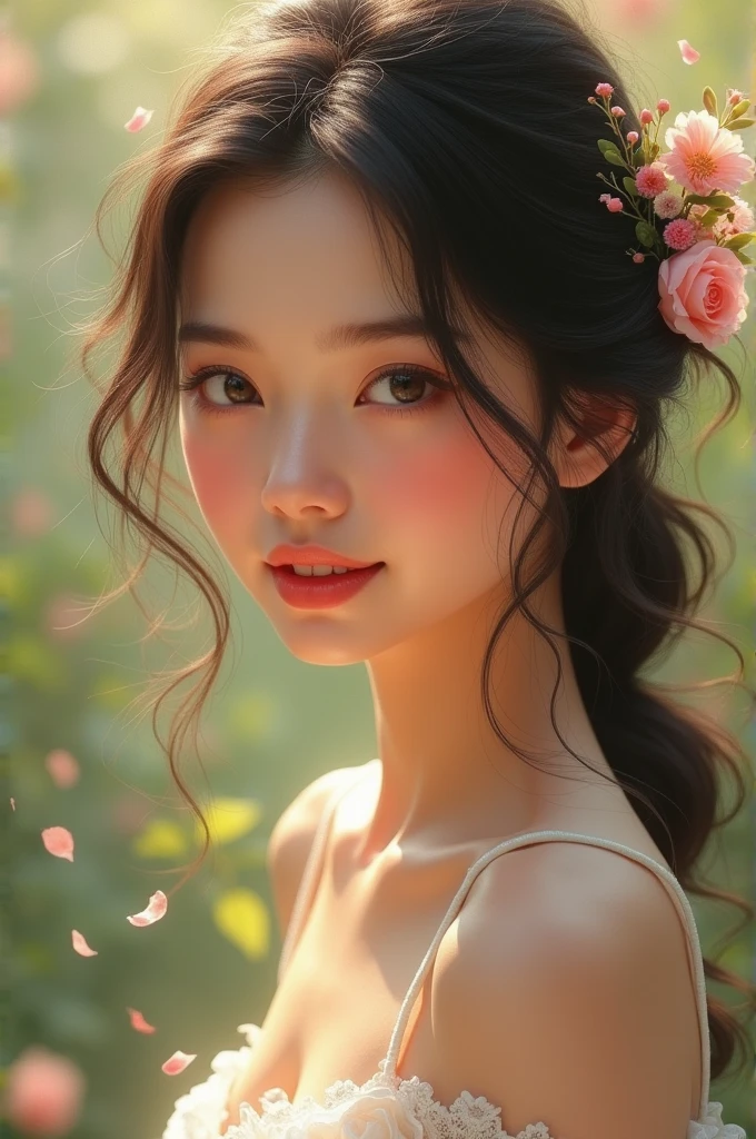 a pretty girl 