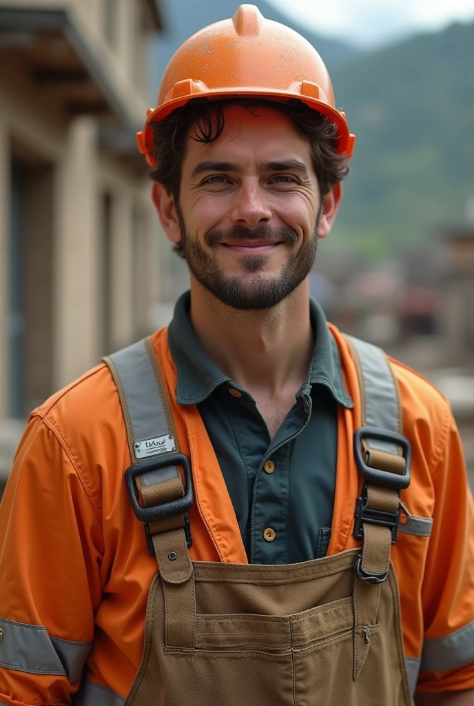 Avatar of a poor white young man working in construction

