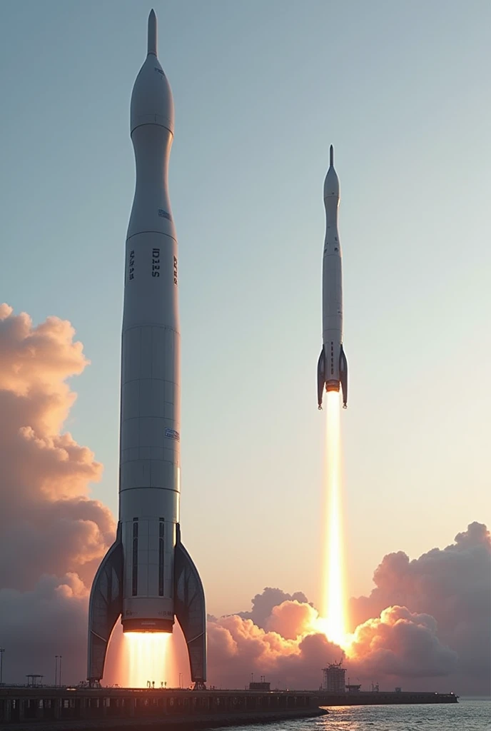 Create a rocket that lands the first stage and simply makes me a second stage as you wish