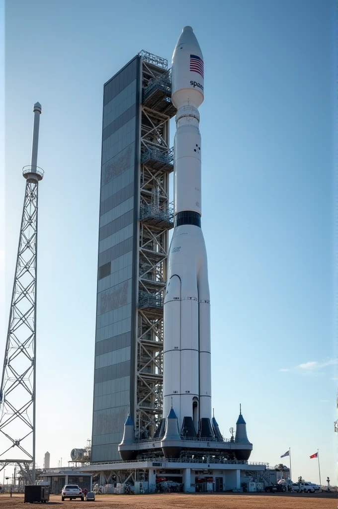 Create a Falcon 9 rocket but with a reusable second stage