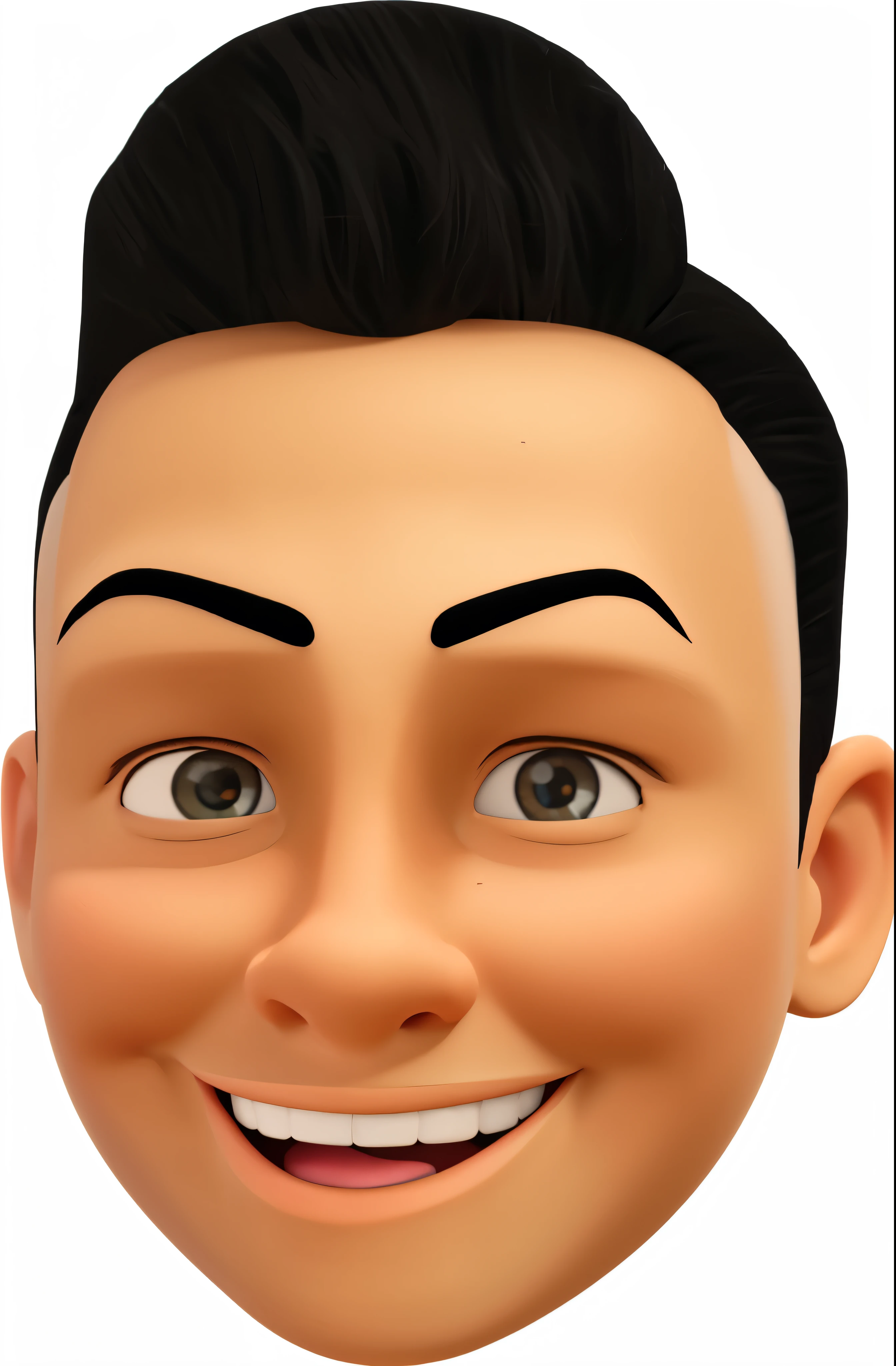 happy boy disney pixar style 3d