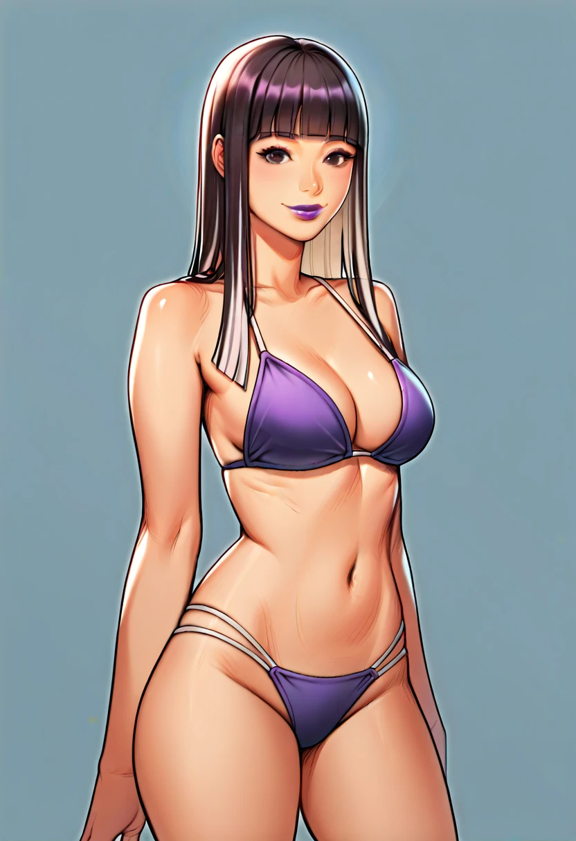 ((best quality)), ((masterpiece)), (detailed), perfect face,light blush,smile,detailed pupils,cowboy shot, , ( ,), looking at viewer,beautiful woman girl,(skindentation:1.2), shiny skin, best quality, ultra high res, (photorealistic:1.4),wearing bikini