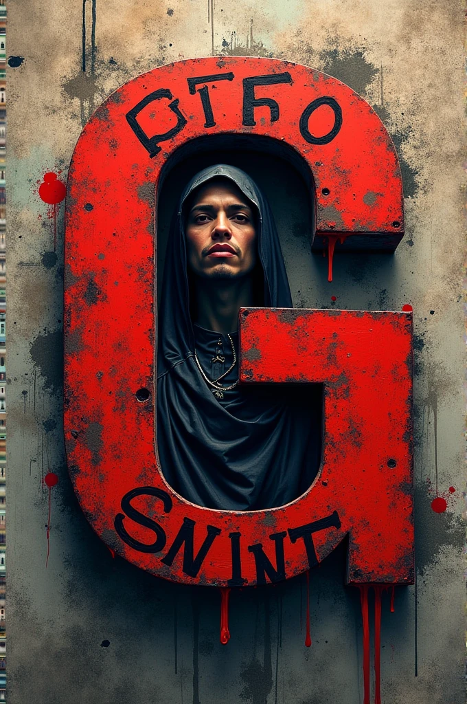 A picture of a G and it says getto_saint in the middle