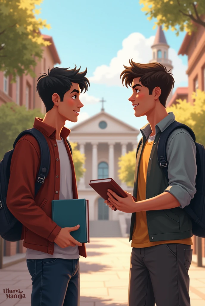 Salvador at university met a young man named Luciano, he was middle class.