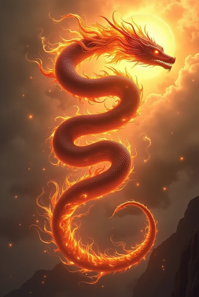 Fire serpent