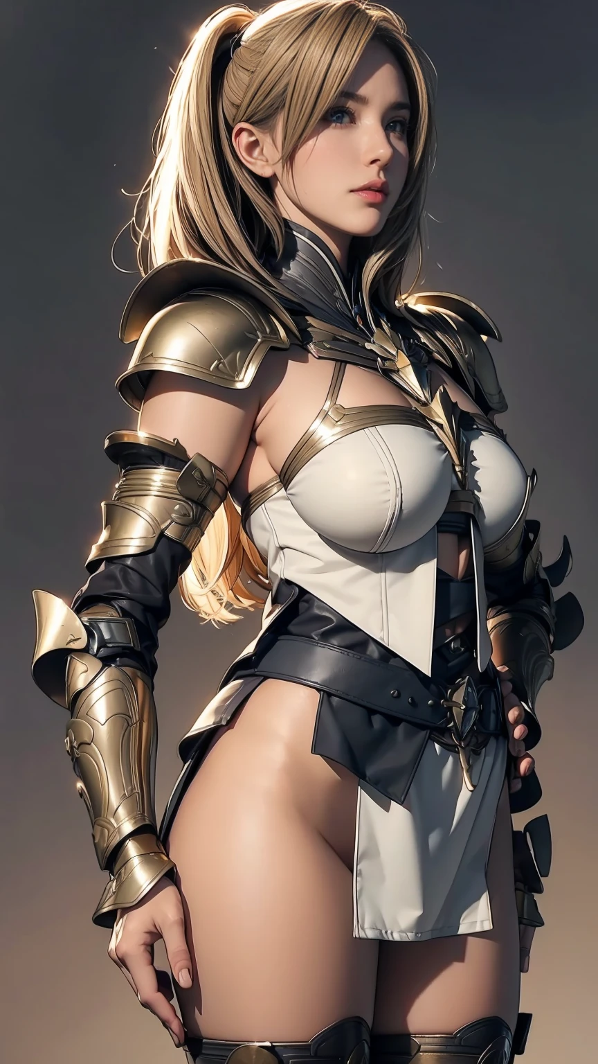 (8k, Highest quality, masterpiece:1.2),\(Eye details\),\(Facial Features\),(\(Clothing Details\)\),whole body,,(Face focus) ,Very detailed CG ユニティ 8k 壁紙, Large file size, Very detailed, High resolution, Absurd, Beautiful Eyes, Ray Tracing, Dramatic Shadows, On all fours, Rear view, Recall, The finer details ,Dramatic angle, Hyper Detail,(1:1.3),(alone),Mature Woman, , maternal,(Blondie:1.2), Twin tail hairstyle, Air Van, Tall body, Iron Armor,(breastplate:1.3),Pegasus Knight, Huge breasts, Large Breasts, Saggy breasts, Narrow waist,(Hands on hips:1.2),Serious expression, Observe your audience,