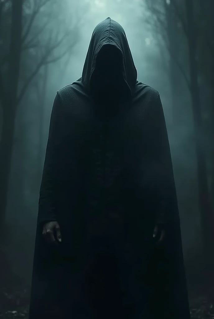 A man with a hood
