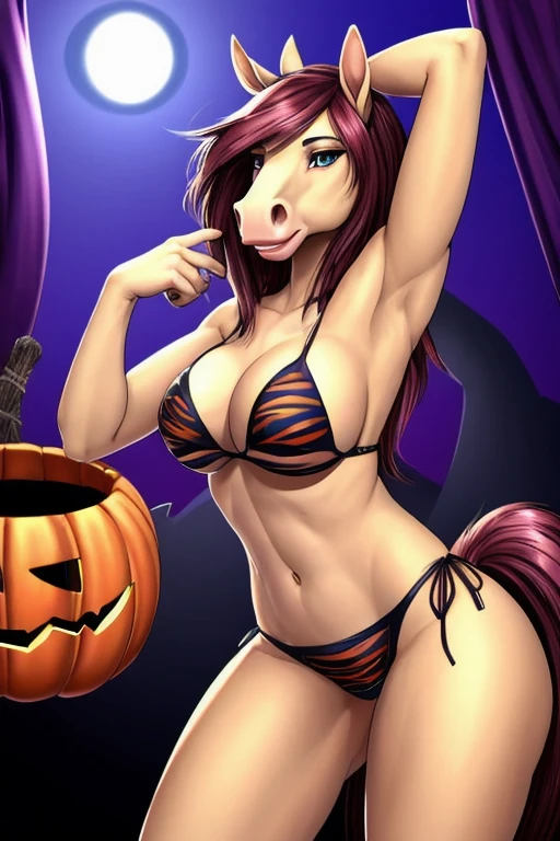 Horse stripper bikini halloween